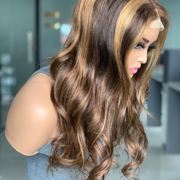 18inch Highlight Body wave closure lace - Picture 4 of 4